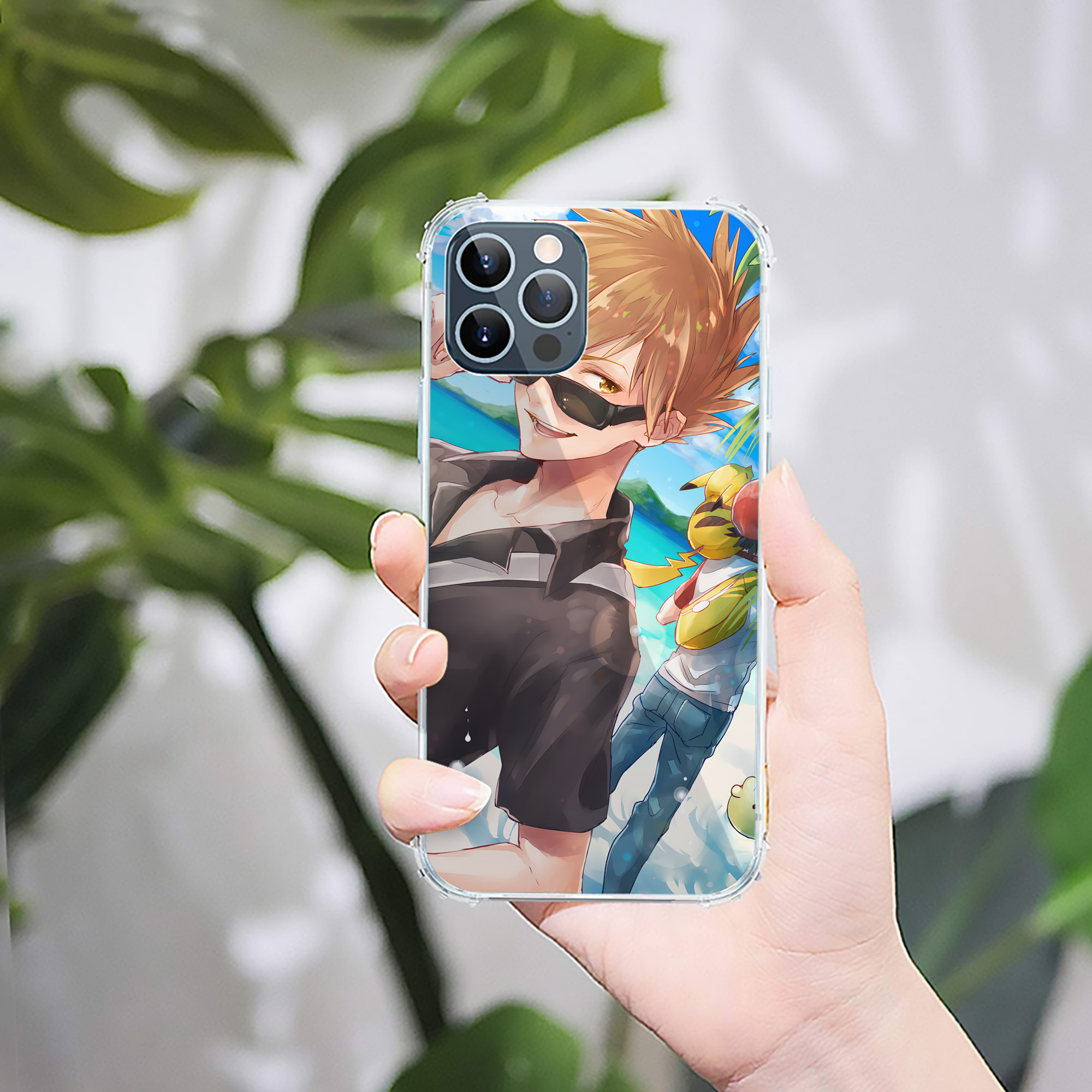 （画像用） ポケットモンスター Pokémon 【iPhone 12シリーズ対応】透明スマホケース（クリアソフトケース）